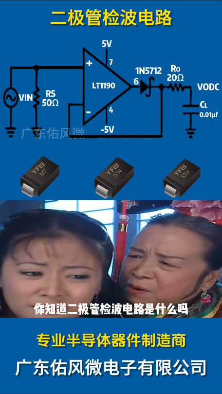 二极管检波电路